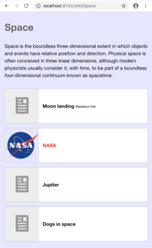 Space wiki